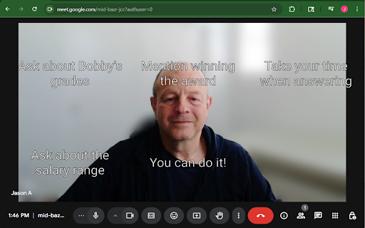 vpromptr: Video Call e-Notes screenshot 1