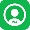 WA export: Export WhatsApp contacts logo