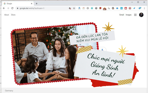 Warm Christmas Wishes screenshot 1