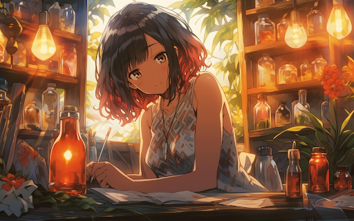 Warm Sunset Study screenshot 1