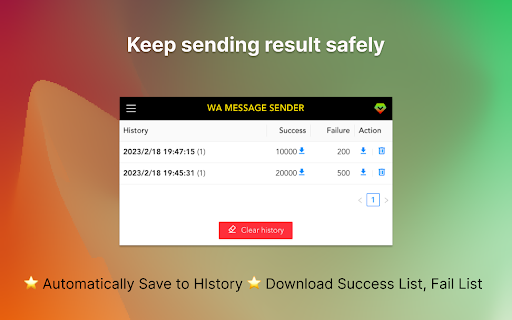 WASender - WA Bulk Message Sender screenshot 1