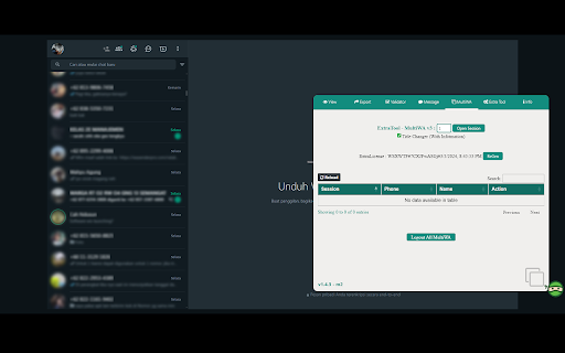 WASenderPro Ninja Profesional M3 screenshot 1