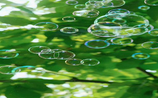 water bubbles wallpaper screenshot 1