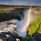 Waterfall and Rainbow logo