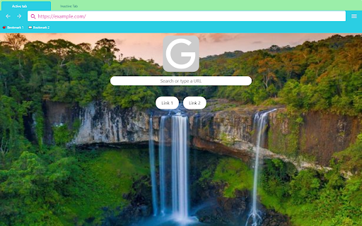 Waterfall GL screenshot 1
