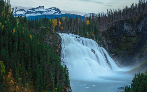 waterfall in the middle of the forest screenshot 1