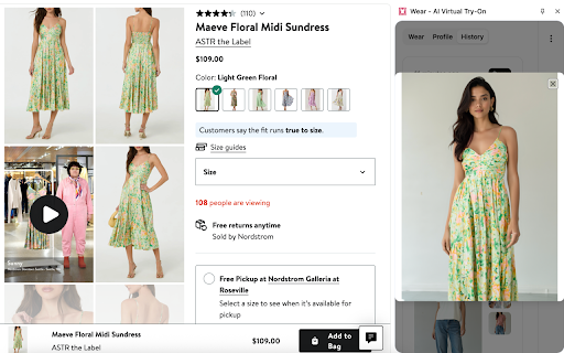 Wear - AI Virtual Try-On screenshot 1