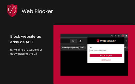 Web Blocker screenshot 1