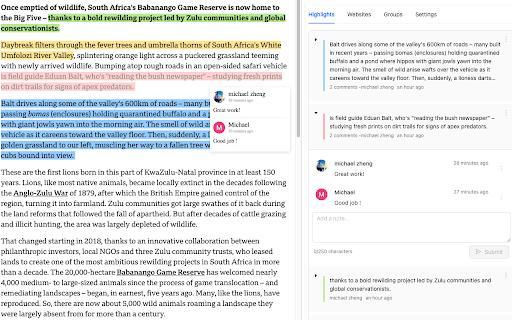 Web Highlighter - PDF & Web Highlighting & Team Sync & AI assistant screenshot 1