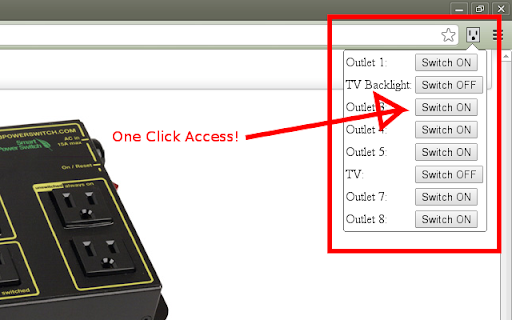 Web Power Switch Manager screenshot 1
