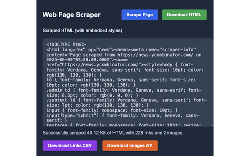 Web Scraper Pro screenshot 1