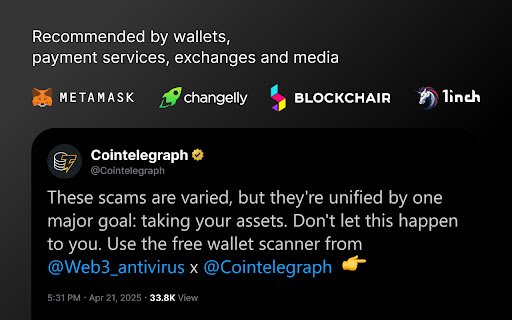 Web3 Antivirus: Protect Crypto Wallet from Scams screenshot 1