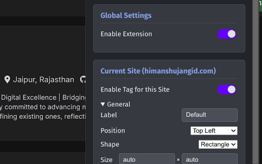WebBadger screenshot 1
