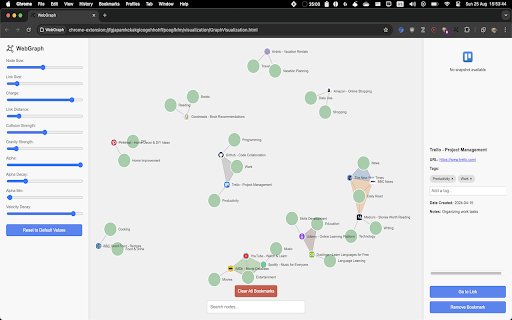 WebGraph screenshot 1