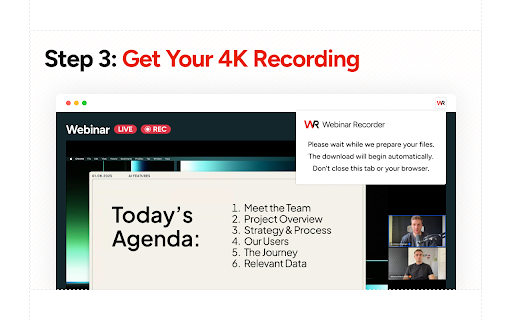 Webinar Recorder screenshot 1