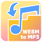 WEBM to MP3 logo
