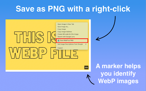 WebP to PNG screenshot 1