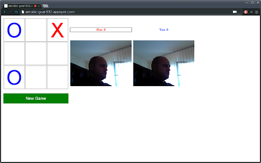 WebRTC Tic Tac Toe screenshot 1