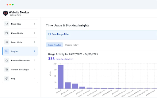 Website Blocker - Block Websites & Focus Mode screenshot 1