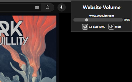 Website Volume screenshot 1