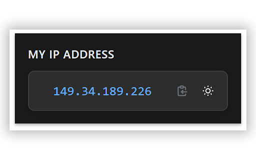 What's my IP Address screenshot 1