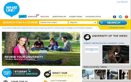 What Uni screenshot 1