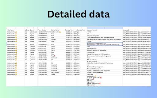 WhatsApp Chats Backup - backup whatsapp messages screenshot 1
