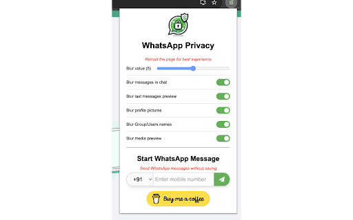 WhatsApp ChatShield And Quick Chat screenshot 1