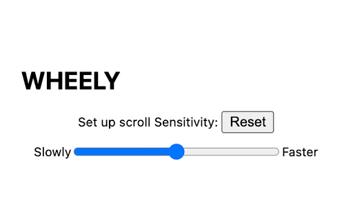 WHEELY: Wheel scroll for Linux screenshot 1