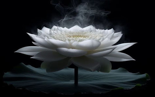 white lotus wallpaper screenshot 1