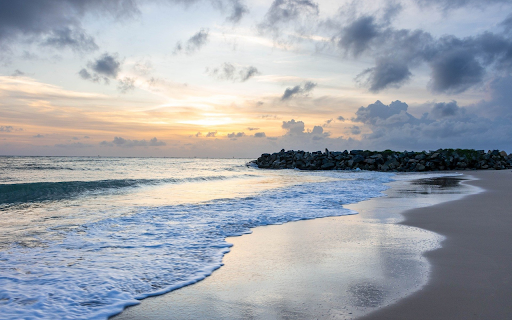 White ocean waves screenshot 1