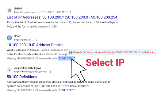 Whois ip lookup screenshot 1