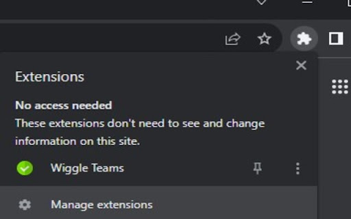 Wiggle Teams screenshot 1
