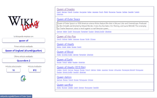 Wiki-Lang screenshot 1
