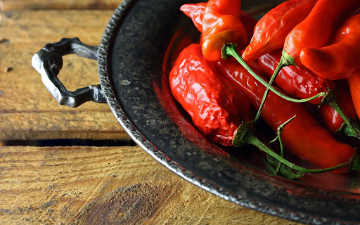 Wilted red peppers screenshot 1