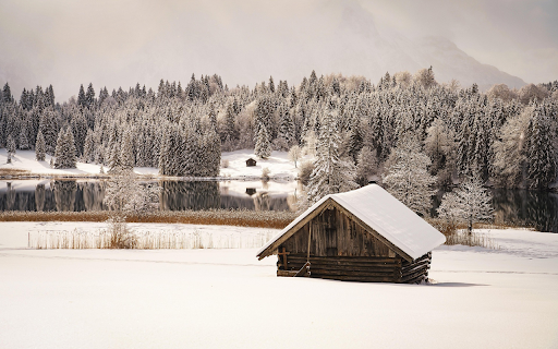 Winter Cabin Silence screenshot 1