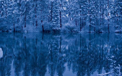 Winter's Blue Reflection screenshot 1