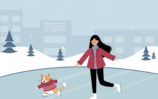 Winter Skating Fun screenshot 1