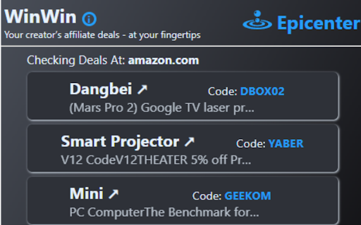WinWin - Find Discounts AND Support Creators screenshot 1