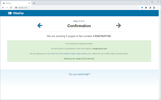 WiseFax screenshot 1