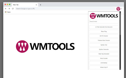WmTools screenshot 1