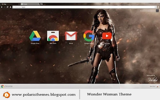 Wonder Woman Theme screenshot 1