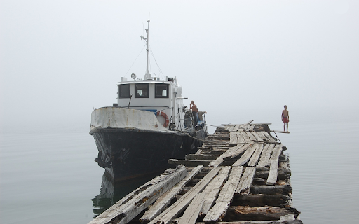 Wooden boat and raft screenshot 1