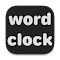 word clock logo