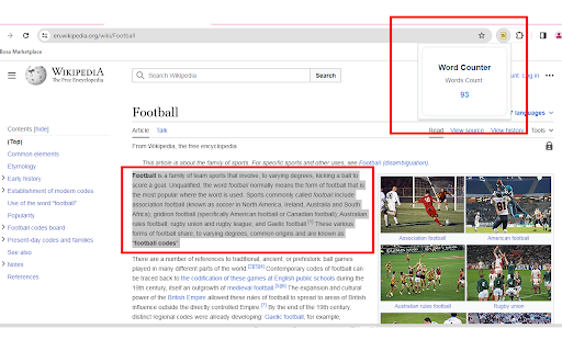 Word Counter screenshot 1