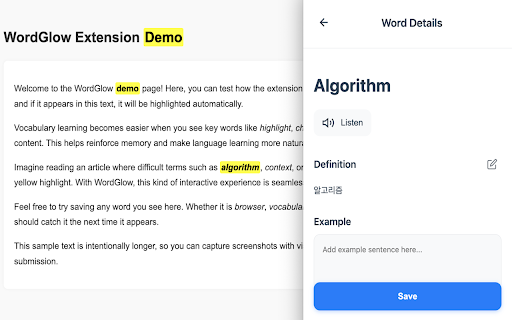 Word Glow screenshot 1