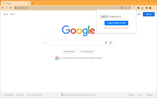 Word to PDF Converter / Convert docx to PDF screenshot 1