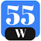 Word55 Word Counter logo
