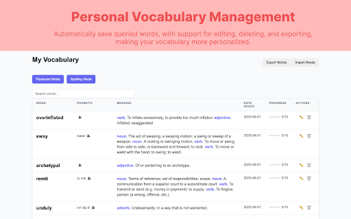 WordBoost screenshot 1