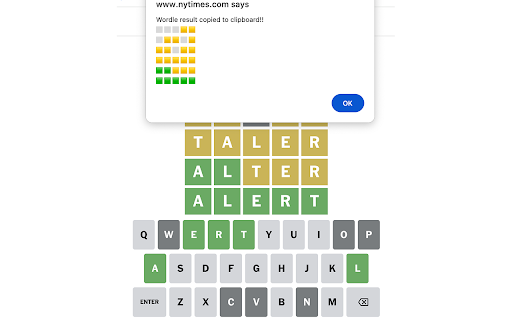 Wordle Emoji Copier screenshot 1